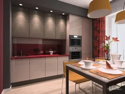 Kitchens in warm colors design