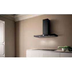 Kitchen hood with ventilation outlet 60 photos