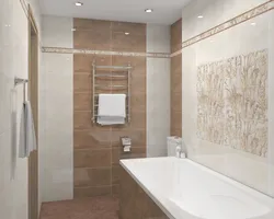 Photo Of Bathroom Tiles In Warm Colors