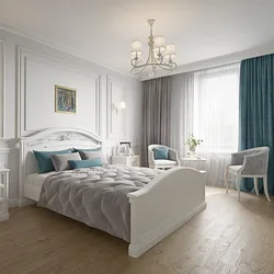 Дизайн Штор Для Спальни С Белой Мебелью