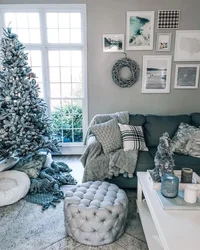 Winter Living Room Photo