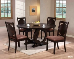 Beautiful dining tables and chairs for the living room photo