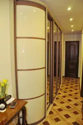 Design of long hallways photo wardrobe