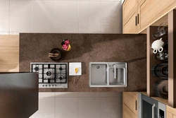 Kitchen from above photo