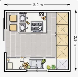 Kitchen From Above Photo