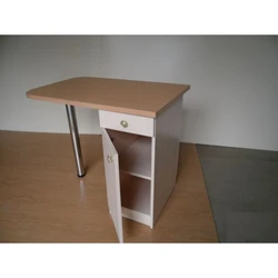 Table With Drawer For A Small Kitchen Photo