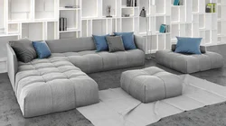 Красивые диваны для гостиной со спальным местом фото