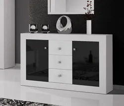 Chest Of Drawers In The Living Room In A Modern Style Photo