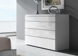 Chest Of Drawers In The Bedroom Photo Modern White