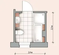 Дизайн ванной план