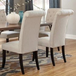 Kitchen chairs with soft seat photo