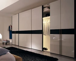 Photo Of Wall-Sized Modern Bedroom Wardrobes
