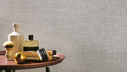 Wallpaper matting in the kitchen interior