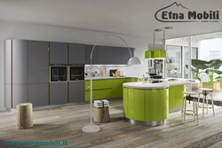 Kitchen Modern Design Green