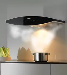 Electric kitchen hood without duct photo