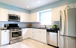 Kitchen Design With White Appliances