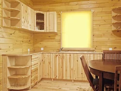 Kitchen Made Of Wood With Your Own Photos