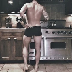 Photo of a man in the kitchen