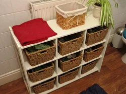 Drawers In The Bathroom Interior