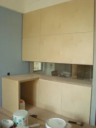 DIY Plywood Kitchen Photo