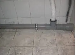 Sewer Pipe In The Kitchen Photo
