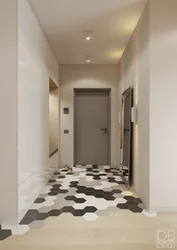 Tiles In The Hallway Next To The Door Interior Photo