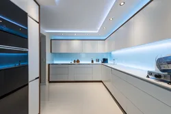 Photo Of Suspended Ceilings In The Kitchen Gloss