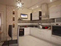 Kitchen design for 3 room apartment