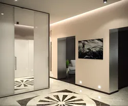 Mirror cabinet in the hallway interior