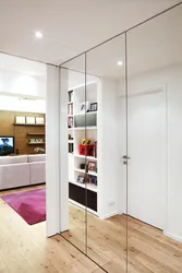 Mirror cabinet in the hallway interior