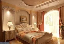 Photo Of The Ceiling In A Classic Bedroom
