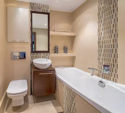 Bathroom design options with tiles photo