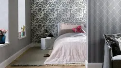 Bedroom Design With Non-Woven Wallpaper