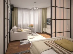 Design of a combined two bedrooms