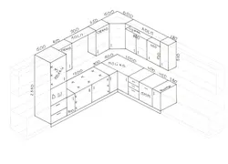 Kitchen Drawings With Dimensions And Photos