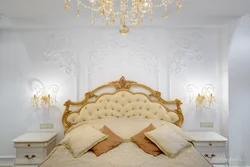 Bedrooms made of plaster photo