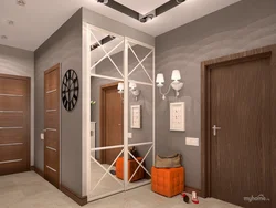 Hallway Design With 5 Doors Photo