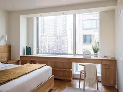 Countertops in the bedroom interior