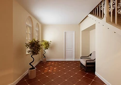 Photo of kitchen and hallway tiles