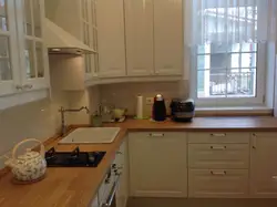 Моя кухня под окном фото