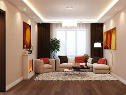Warm living room design