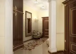 Hallway With Column Photo