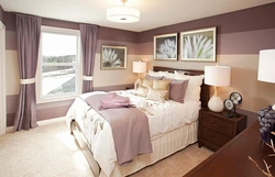 Cocoa-colored bedroom photo