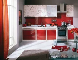 What Colors Goes With Red In The Kitchen Interior