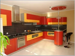 Фото расширенных кухонь