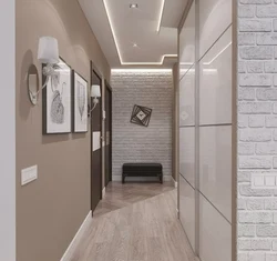 Hallway design photo in apartment 9