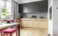 Grooved kitchen design