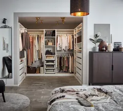 Спальня вместо гардеробной фото