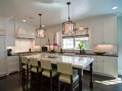 Home kitchen lighting design