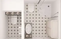 How to separate a toilet from a bathroom photo
